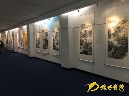 弘宝天下“两岸书画家联展”金门开展