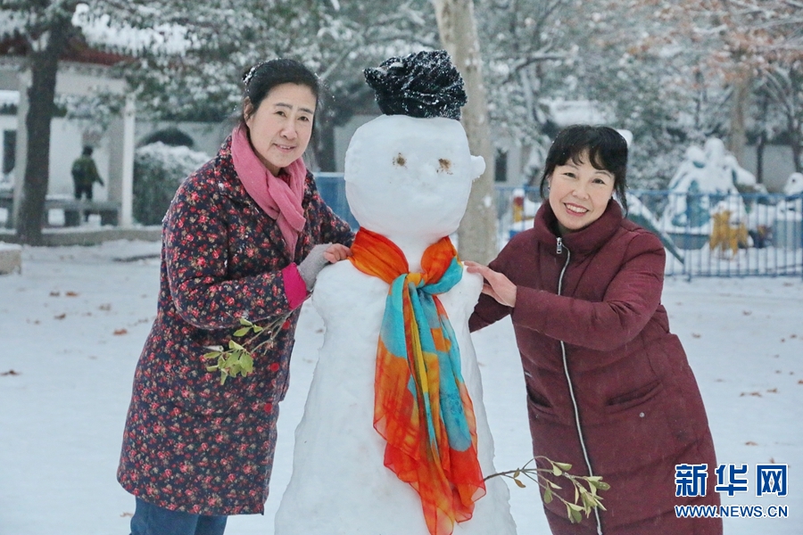 洛阳：一场雪，欢乐一座城