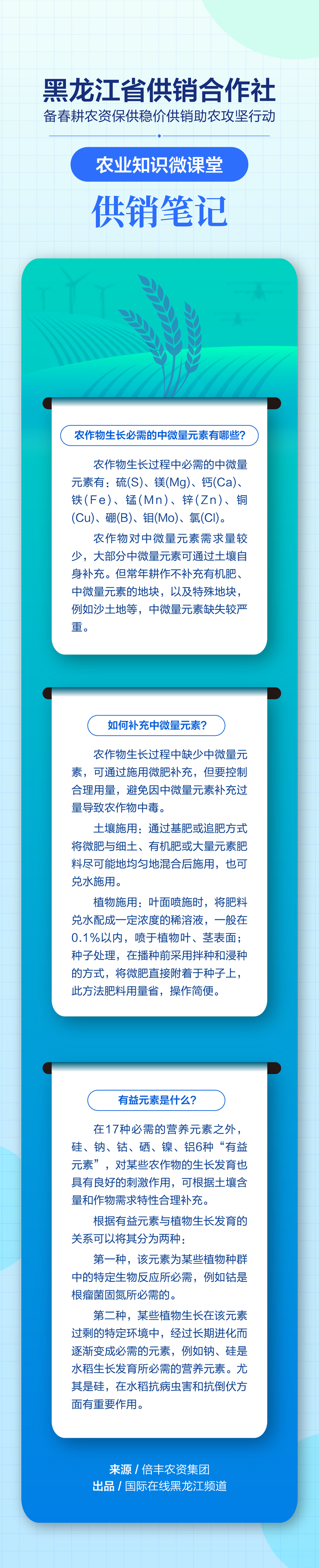 农作物生长必需的中微量元素如何补充？“供销笔记”来支招_fororder_新 第五期