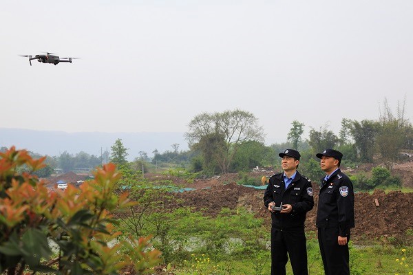 【原创】重庆永川警用无人机空中踏查非法种植毒品原植物_fororder_1