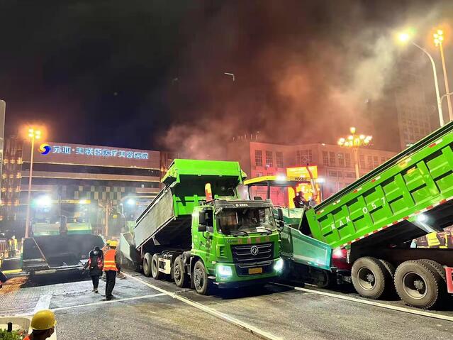 石家庄市站前街（裕华路—中山路）道路提升改造工程主路已通车