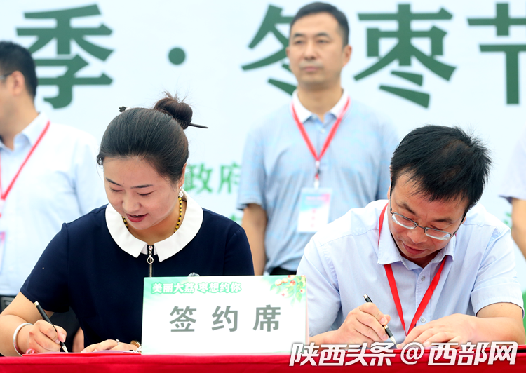 大荔冬枣正宗原产地推广暨陕西水果网络特色季冬枣节活动启动