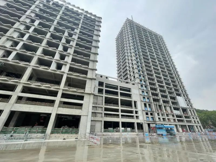 西安市碑林区：西安建筑科技大学西部工程设计大楼项目主体已封顶 吸引30余家企业入驻_fororder_图片4(1)