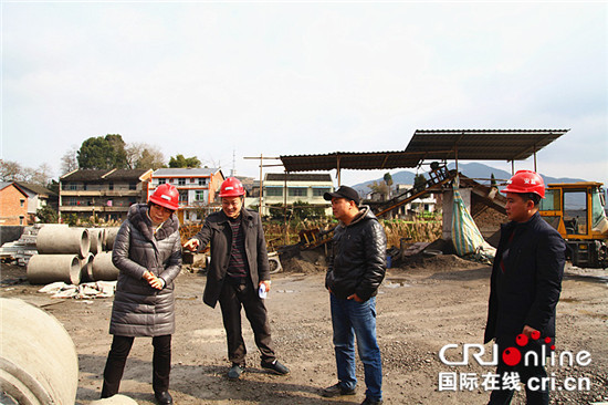 已过审【区县联动】【万盛】万盛青年镇开展建筑材料工地安全检查