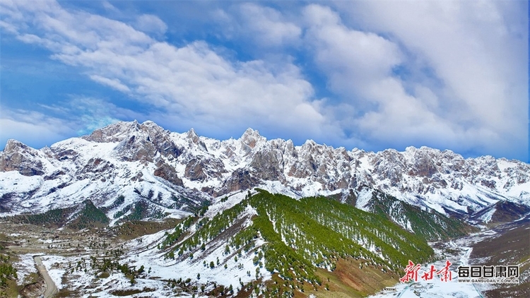 初夏 在马牙雪山遇见冬日美景_fororder_初夏7