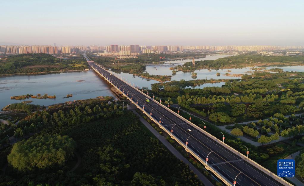 河北石家庄：滹沱河生态治理见成效