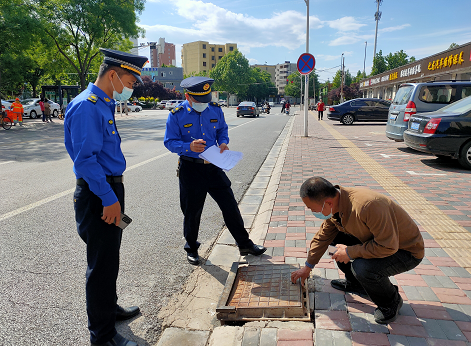 ​石家庄市裕华区修补市政道路1000余平方米