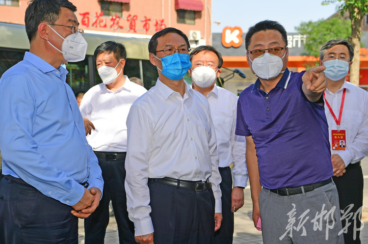 郸市委书记张维亮在邯郸市主城区督导检查自建房安全专项整治和“三拆四治五提升”工作