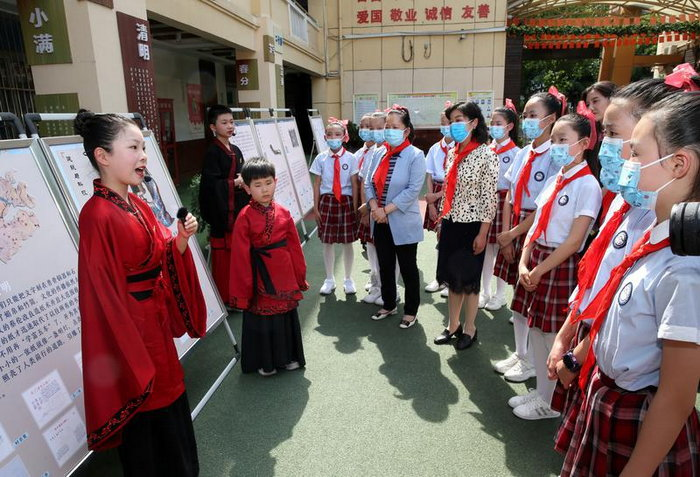 （转载）汉阳陵“博悟·未来”主题活动走进西安市碑林区南门小学_fororder_图片6