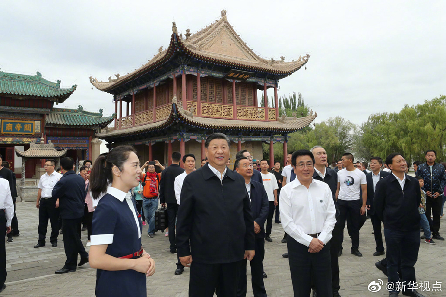 习近平：保护好中华民族的象征