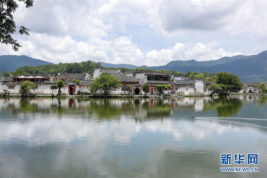 夏日宏村景如画