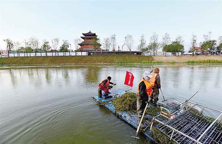 大运河全线通水 活水润泽沧州城_fororder_3