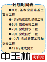 【八桂大地-玉林】玉林民用机场公路建设正酣 工人全力以赴加快建设