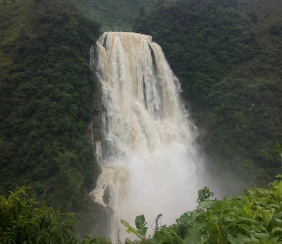 贵州关岭召开三层滴水潭旅游开发座谈会_fororder_关岭