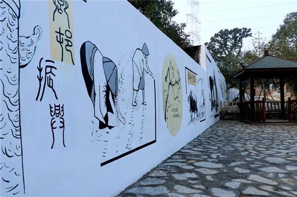 【区县联动】【合川】合川：“文化墙”助力美丽乡村建设【区县联动】合川：“文化墙”助力美丽乡村建设