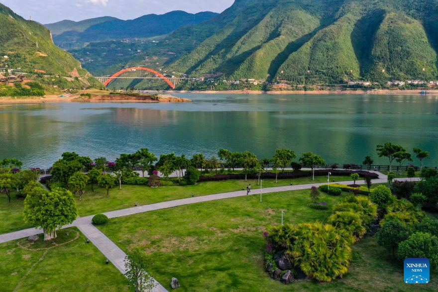 Scenery of Wushan section of Yangtze River in Chongqing