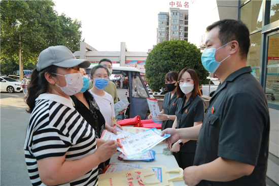 焦作市山阳区人民法院：反诈宣传不停歇 守护群众“养老钱”_fororder_图片8