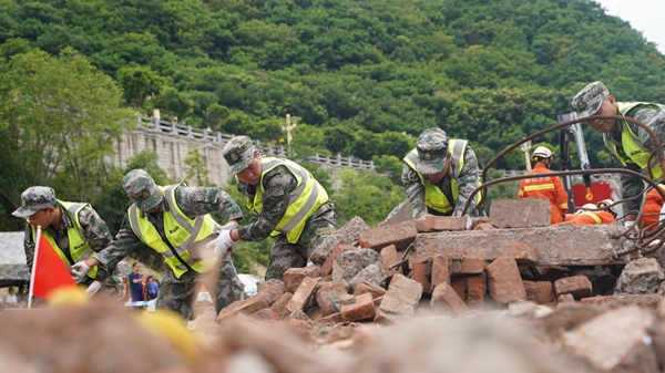 重庆巫山开展自然灾害防治应急综合演练_fororder_图片1