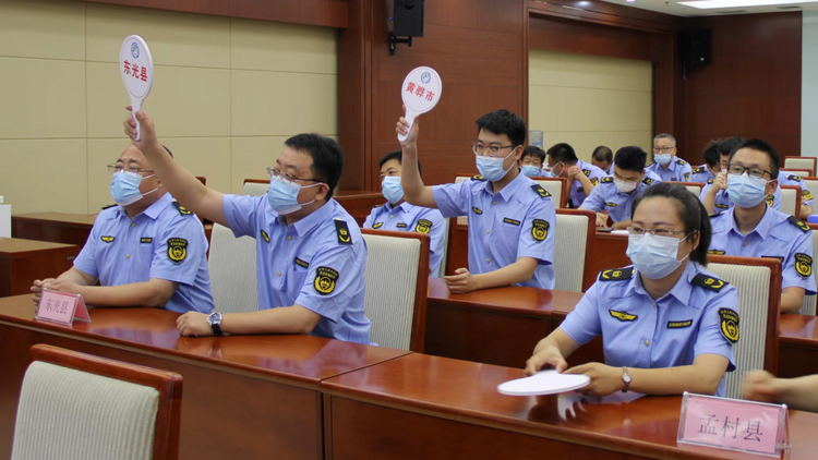 深入贯彻三提升三促进淬炼生态环境执法铁军——沧州市生态环境局开展2022年生态环境执法比武竞赛_fororder_图片2