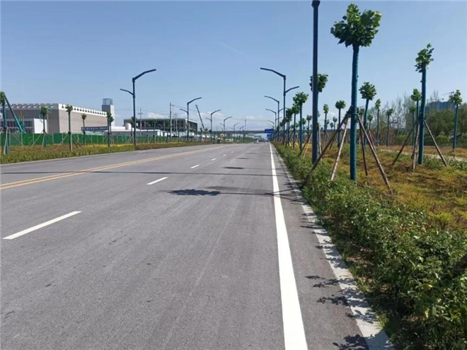 西咸新区沣西新城4条道路建成通车_fororder_图片3_副本1