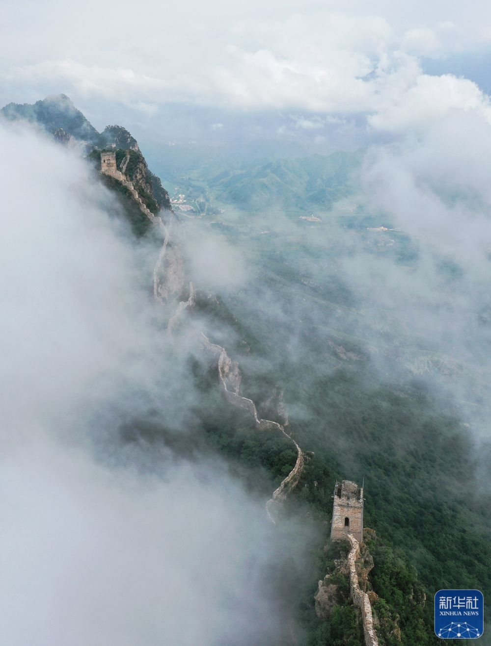 烟雨长城