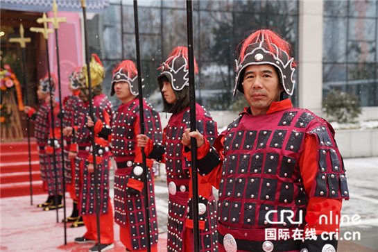 宝鸡 雪中三国