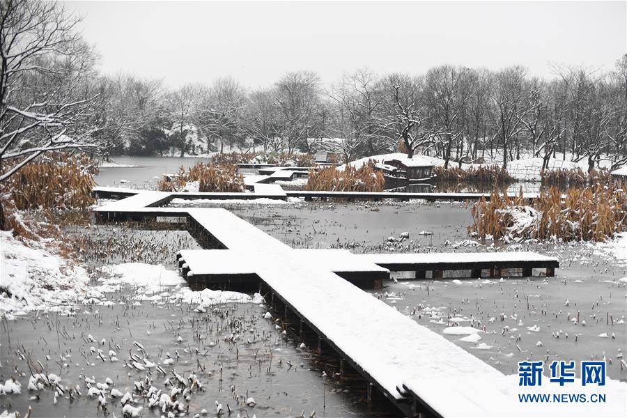 杭州：雪绘西溪