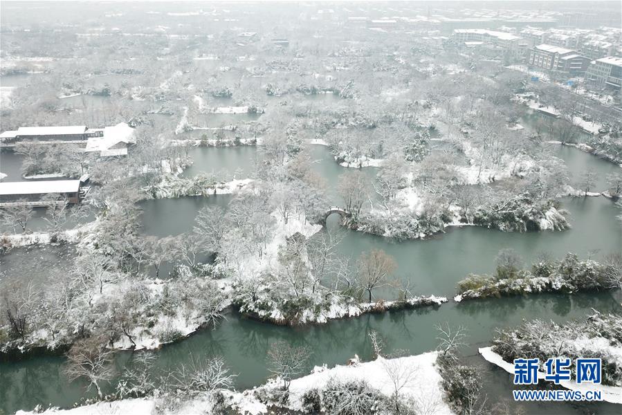 杭州：雪绘西溪