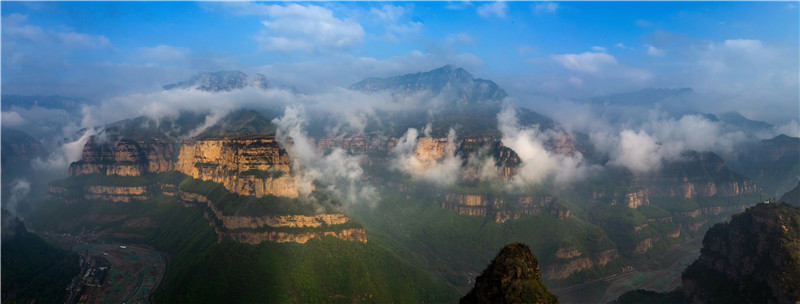 安阳林州：太行云海 唯美风景_fororder_af1475247133e8cdd448d2bff6ae5b3