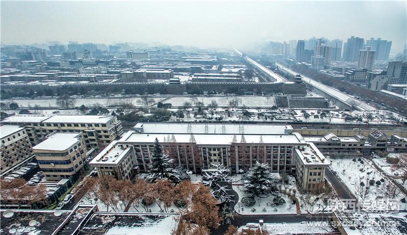 1月27日，大雪再次让古城西安变的银装素裹，城里城外又有一番别样的景色。记者 刘强摄_fororder_SXRB201801290754000050476430038