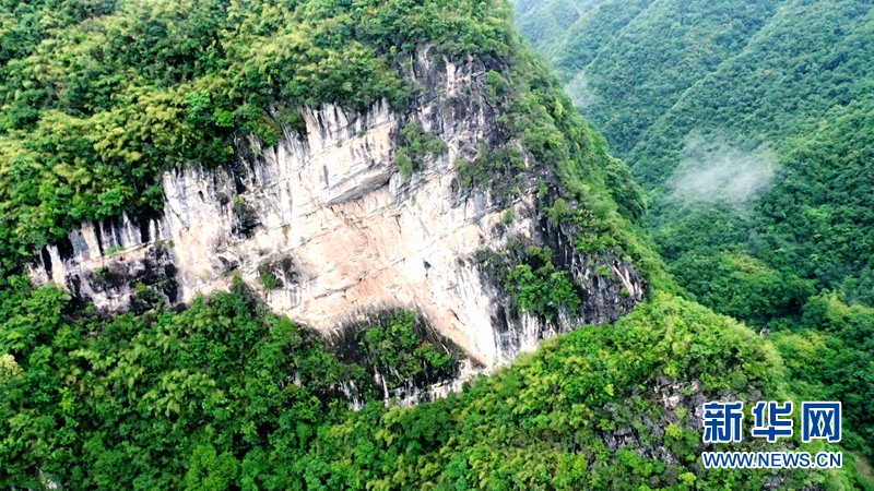 湖北漳河大峡谷云海翻腾似仙境