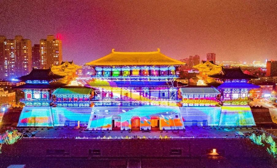 Light Show of Yingtian Gate Resumes_fororder_图片2