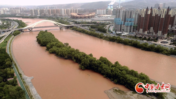 【焦点图】【陇拍客】雨后兰州：潮平两岸阔 黄河向东流_fororder_1