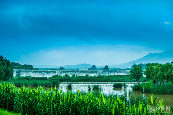 邹平：雨后黄山，流水潺潺，美景惹人醉