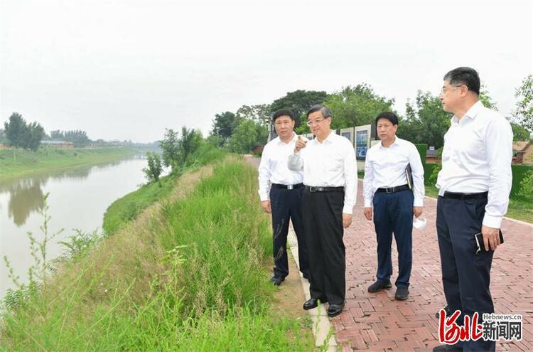 河北省委书记倪岳峰在沧州市调研