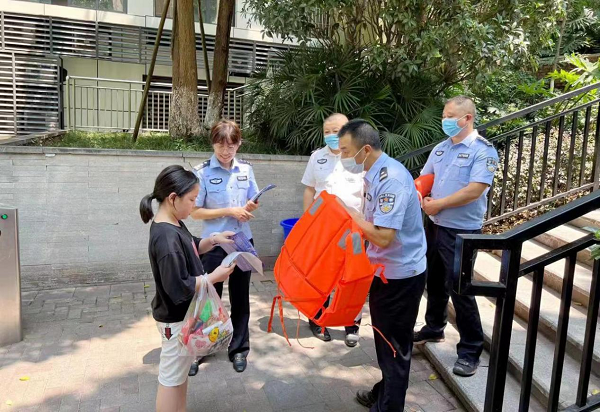 重庆渝北警方多措并举筑牢防范溺水“安全堤”_fororder_图片1