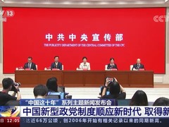 中国这十年 | 中国新型政党制度顺应新时代 取得新发展_fororder_无标题