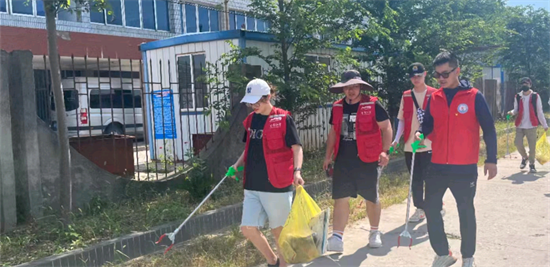 薪火村志 共建陆扶桥——大学生暑期实践活动走进南通市通州区兴东街道_fororder_图片3