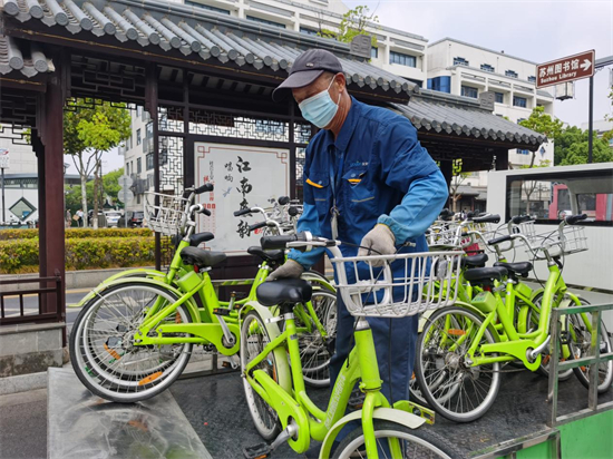 永安行苏州战高温 保障市民绿色出行_fororder_图片9