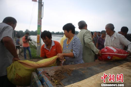 河北衡水多条河道面临行洪 启动防汛应急响应