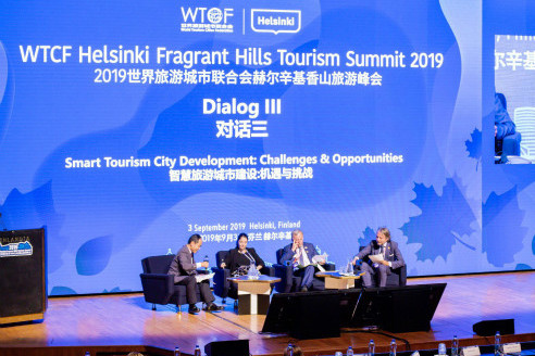 Four Special Dialogues Were Held in the Helsinki Fragrant Hills Tourism Summit, Explaining the New Trend of Smart Tourism From the Perspective of Globalization