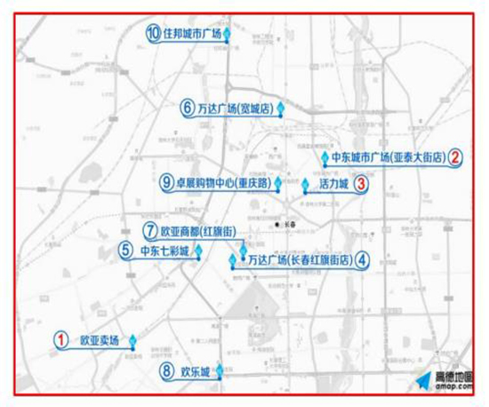 图片默认标题_fororder_550图五：吉林省热门商场。数据提供 吉林省公安厅交警总队