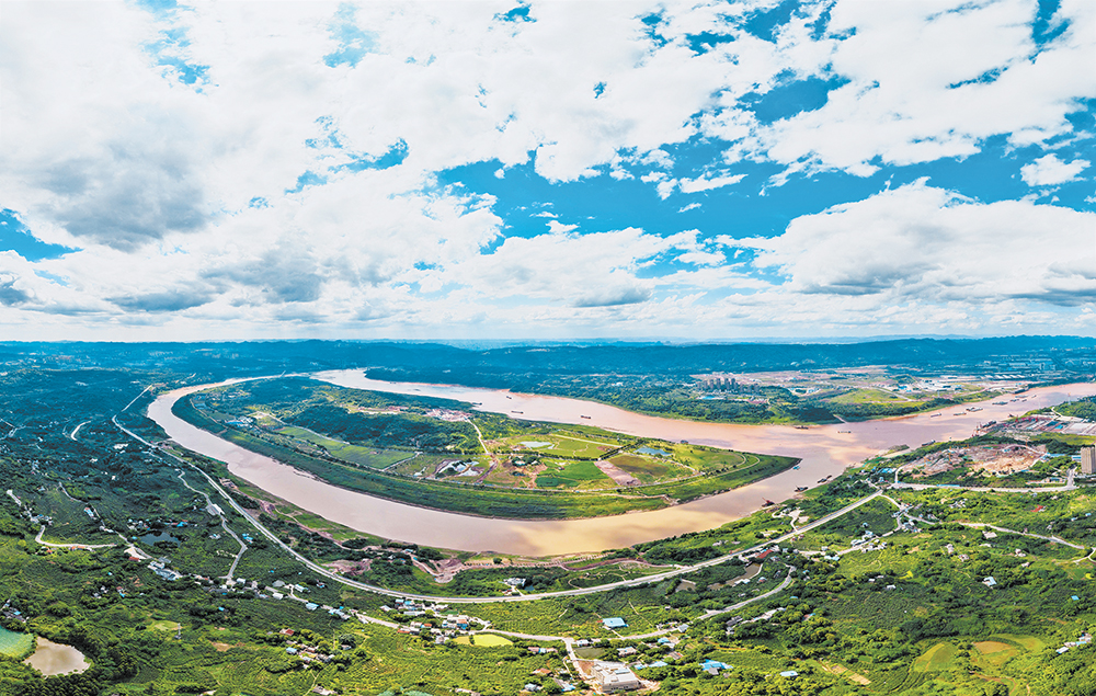 【城市远洋带图】重庆广阳岛：彰显山清水秀美丽之地独特魅力