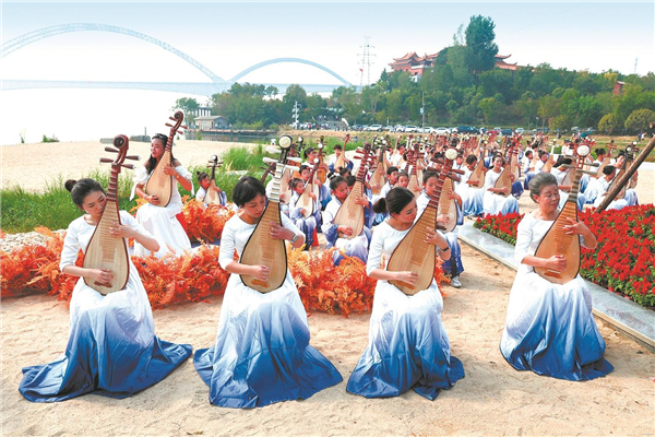 共建共享人与自然和谐相处的绿色画卷——写在襄水凤林古渡生态公园开园之际_fororder_04