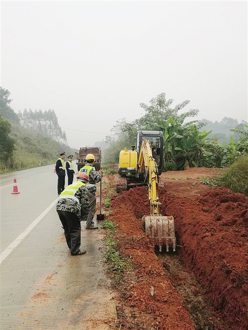 【八桂大地-南宁】桂西公路管理局全方位多措施为平安春运保驾护航