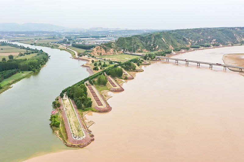 【黄河奔腾看郑州】探访双槐树遗址 感受“河洛地区”历史印记_fororder_巩义市河洛汇流景区 摄影 王克伟