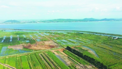 固城湖退圩还湖拉开建设大幕