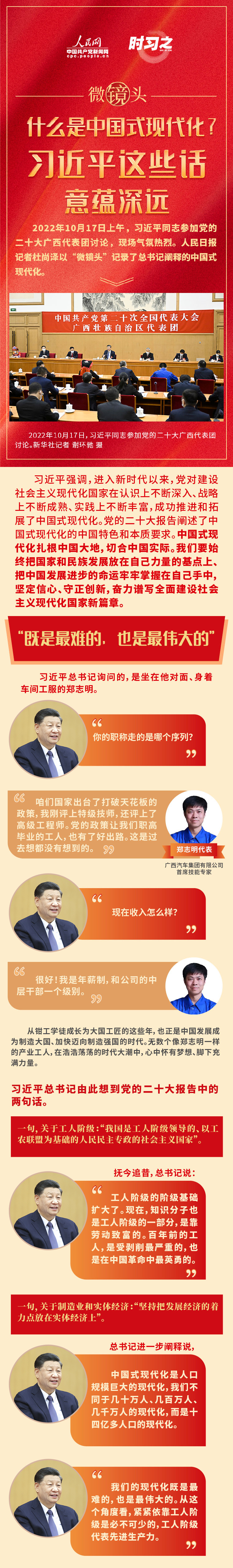 微镜头：什么是中国式现代化？习近平这些话意蕴深远