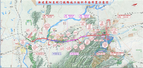 呼南高铁襄荆段开工 中铁一局承建三标30公里建设任务_fororder_图片4