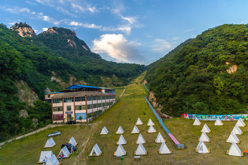 【原创】平顶山市鲁山县龙池鹿岛成新晋“网红” 助燃秋游_fororder_图片2